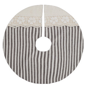 Jupon De Sapin En Polyester Brossé Tissu dentelle texture textile, motif arrière - pl