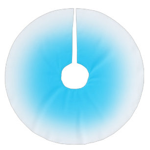 Jupon De Sapin En Polyester Brossé Toute couleur avec jupe Ombre Blanc