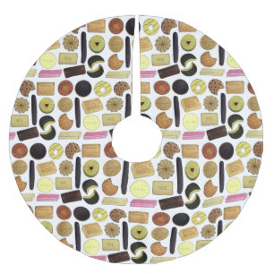 Jupon De Sapin En Polyester Brossé UK British Biscuits Shortbread Rich Tea Digestives