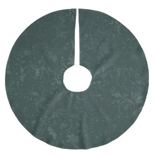 Jupon De Sapin En Polyester Brossé Vert élégant