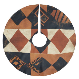 Jupon De Sapin En Polyester Brossé Vertical design with African elements