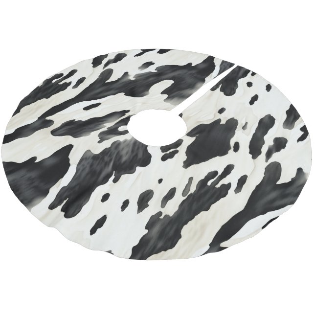 Jupon De Sapin En Polyester Brossé Western Farm Animal Cow Country   (Angle)