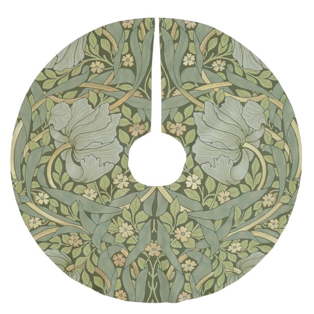 Jupon De Sapin En Polyester Brossé William Morris (Devant)