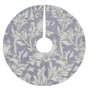 Jupon De Sapin En Polyester Brossé William Morris Horn Poppy Classic Floral
