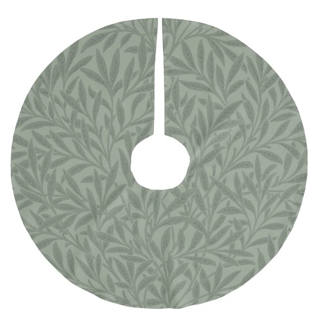 Jupon De Sapin En Polyester Brossé William Morris Willow Flower Classic (Devant)