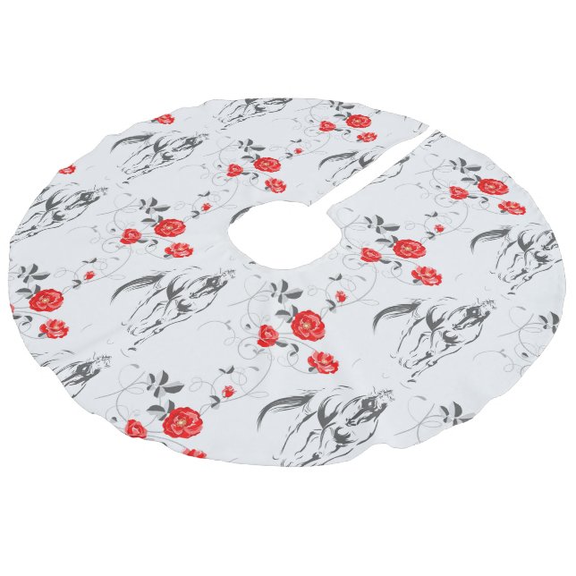 Jupon De Sapin Imitation Lin Jupe baroque à cheval (Angle)