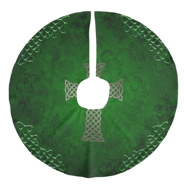Jupon De Sapin Imitation Lin La croix celtique (Devant)
