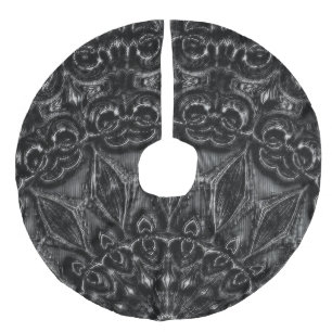 Jupon De Sapin Imitation Lin Mandala