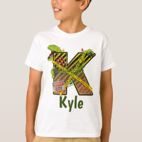 Jurassic Alphabet | Initial Letter Custom Name | K