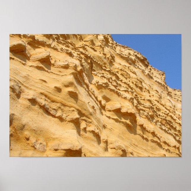 Jurassic Coast, Dorset cliffs Poster (Front)