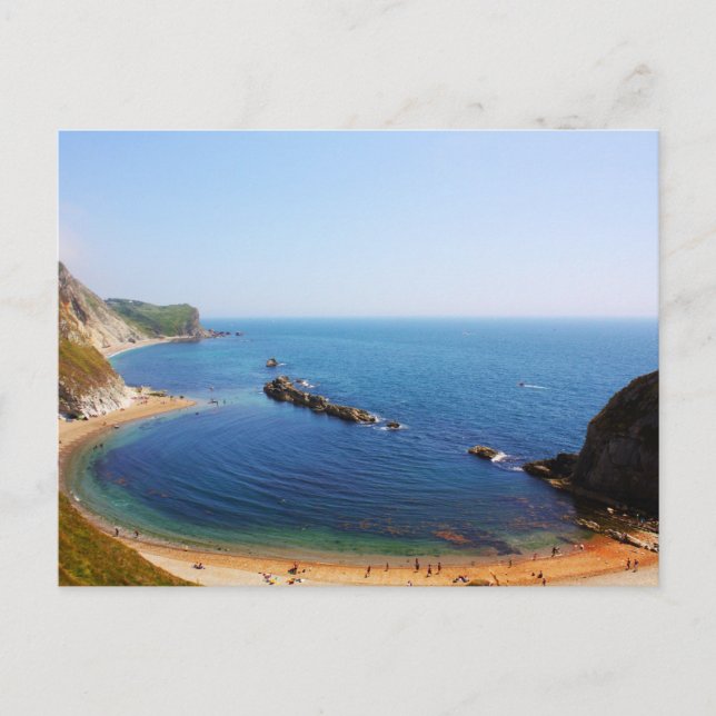 Jurassic coast seascape postcard (Front)