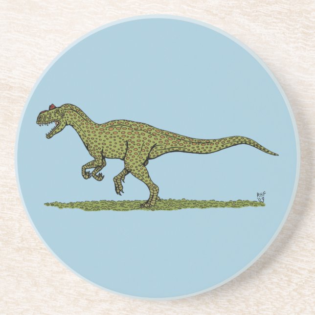 Jurassic Dinosaur Allosaurus Coaster (Front)