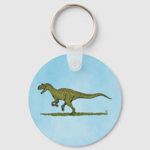 Jurassic Dinosaur Allosaurus Keychain