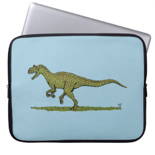 Jurassic Dinosaur Allosaurus Laptop Sleeve