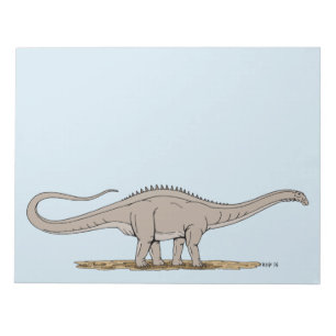 Jurassic Dinosaur Apatosaurus Notepad