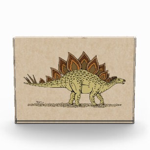 Jurassic Dinosaur Stegosaurus Photo Block