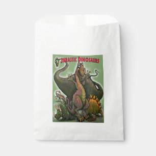 Jurassic Dinosaurs Favour Bag
