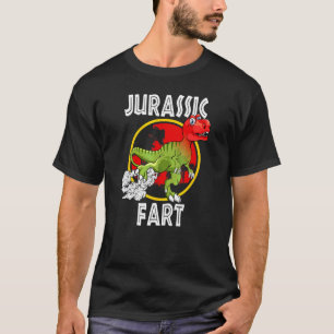 Jurassic Fart  Funny Trex Farting T-Shirt