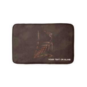 Jurassic Fossil Bath Mat