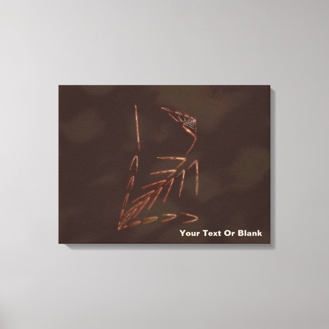 Jurassic Fossil Canvas Print (Front)