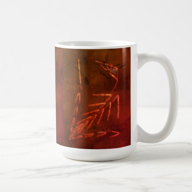 Jurassic Fossil Coffee Mug (Right)