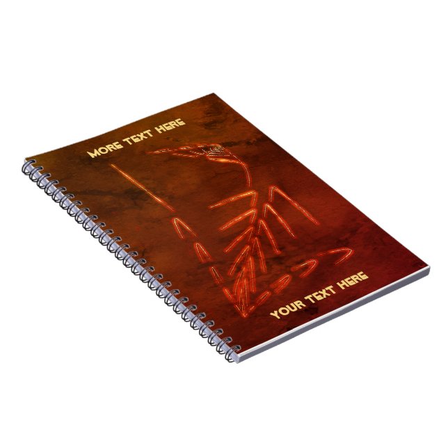 Jurassic Fossil Notebook (Right Side)