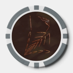 Jurassic Fossil Poker Chips