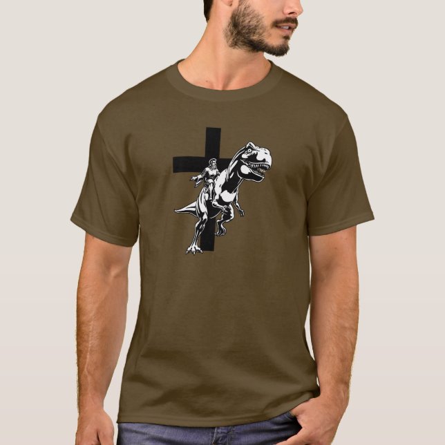 Jurassic Jesus T-Shirt (Front)