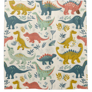 Jurassic Joy: Playful Dinosaur Pattern