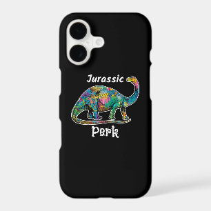 Jurassic Perk Dinosaure Coloré Noir
