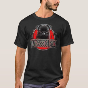 Jurassic Pug - Funny black pug for Christmas T-Shirt