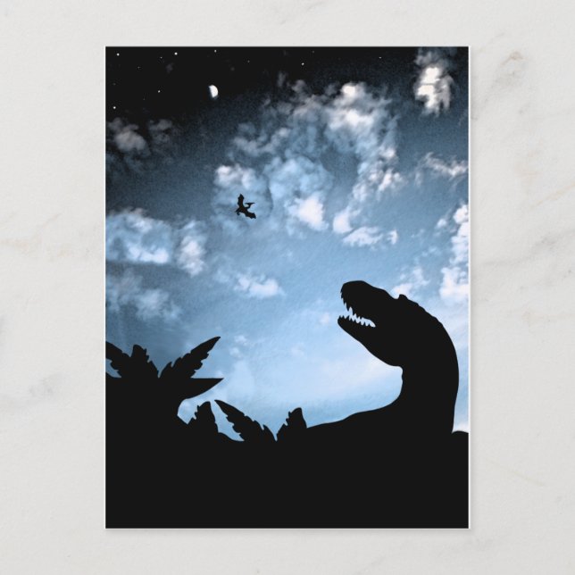 Jurassic Sky Postcard (Front)