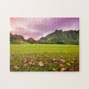 Jurassic Sunset Jigsaw Puzzle