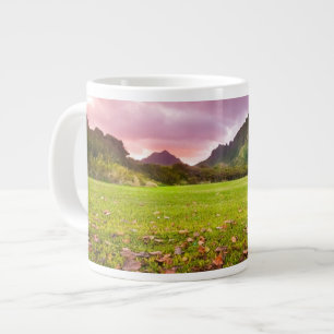 Jurassic Sunset Large Coffee Mug