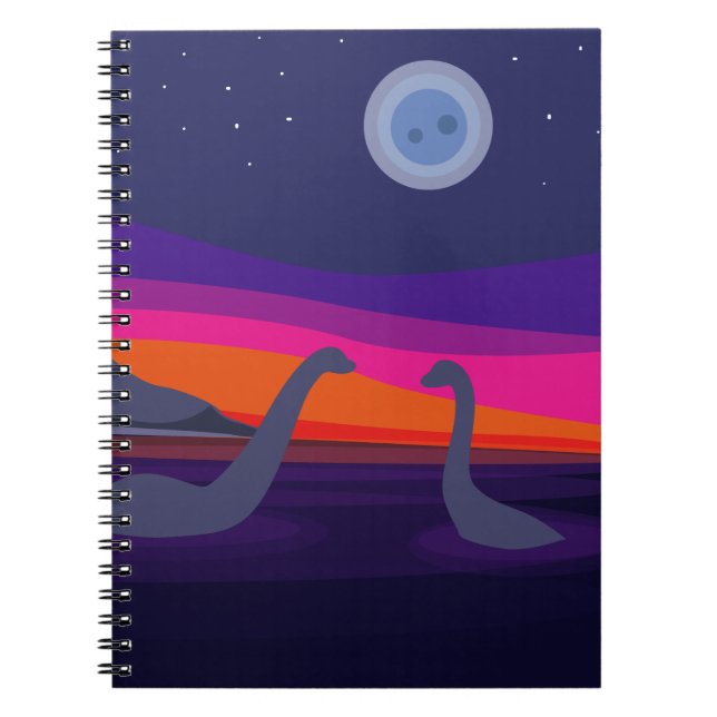 Jurassic Sunset Notebook (Front)