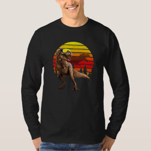 Jurassic T Rex Sunglasses Retro Vintage World Funn T-Shirt