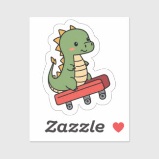 Jurassic Thrills Sticker