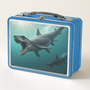 Jurassic Times Metal Lunch Box
