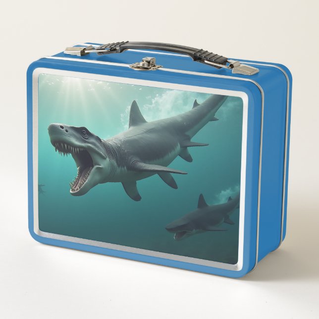 Jurassic Times Metal Lunch Box (Front)