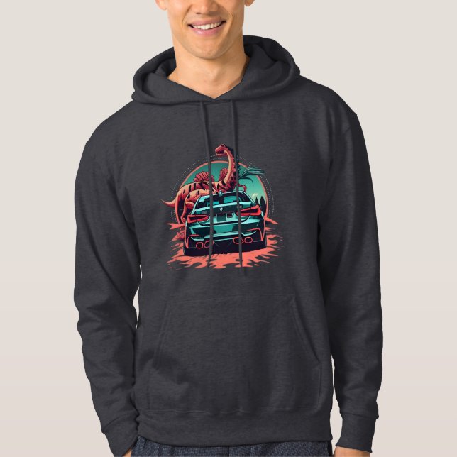 Jurassic Vibe : BMW m5 f90 | SWEAT - SHIRT À CAPUC (Devant)