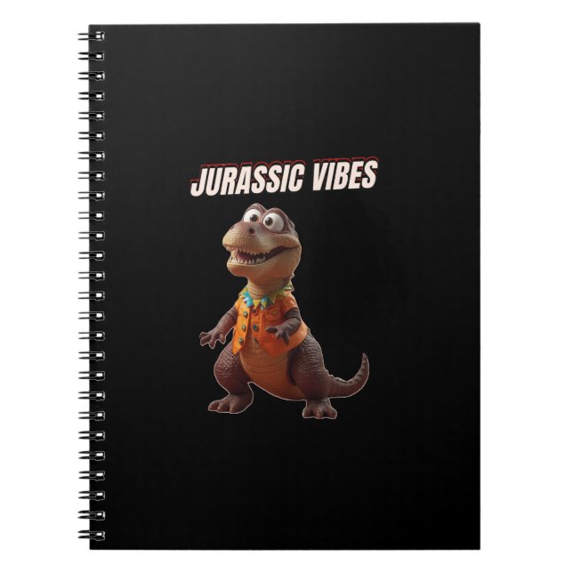 Jurassic Vibes Notebook (Front)