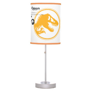Jurassic World   Biosyn Genetics T-Rex Logo Table Lamp