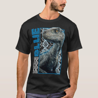 Jurassic World - Blue Fan Art Graphic Classic T-Sh T-Shirt
