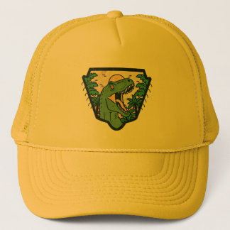 jurassic world design trucker hat