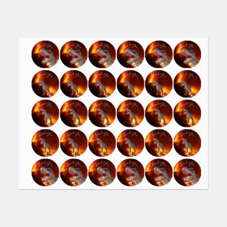 Jurassic World Dinosaur Birthday  Labels