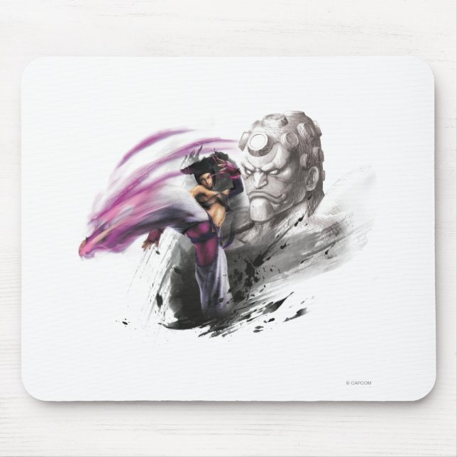 Juri Vs. Hakan Mouse Pad (Front)