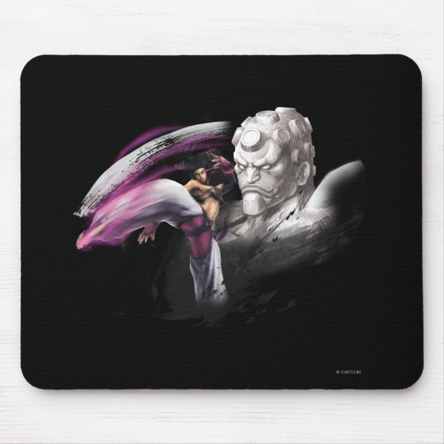 Juri Vs. Hakan Mouse Pad (Front)