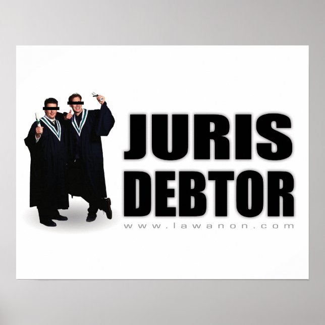 "Juris Debtor" Print (Front)