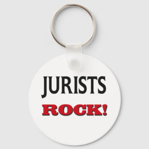 Jurists Rock Keychain