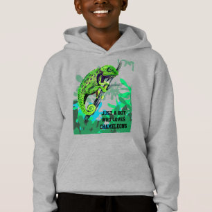 Jus a Boy who loves chameleons